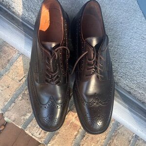 J. Crew Men's Dark Brown Leather Oxfords